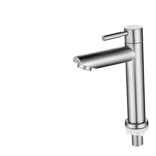 NUOBESTY Agua Fría De Inoxidable Lavabo De Duradero Con Burbujeador Monomando Para Uso Profesional
