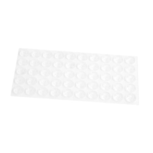 Aosekaa Snowboard Stomp Pads Studs Outdoor Activities Silicone Easy to Install Self Sticky Snowboarding Accessories Anti Skid, White