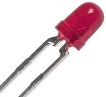 AVAGO TECHNOLOGIES HLMP-1700 LED, RED, T-1 (3MM), 2.1MCD, 626NM (10 pieces)