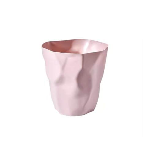Caneca de basura sencilla sin tapa 12L rosa miniatura 1