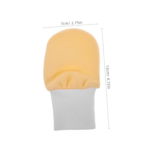 VANZACK 4pairs Boy Girl Hand Mittens Newborn Gloves Soft Breathable No Scratch Mittens for Boys Girls Months2