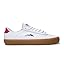 White/Gum Leather