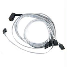 Adaptec Cable 2280000-R 0.8m RA Minisas SCSI SFF-8643 to 4 x1Serial Fan -Out Bare