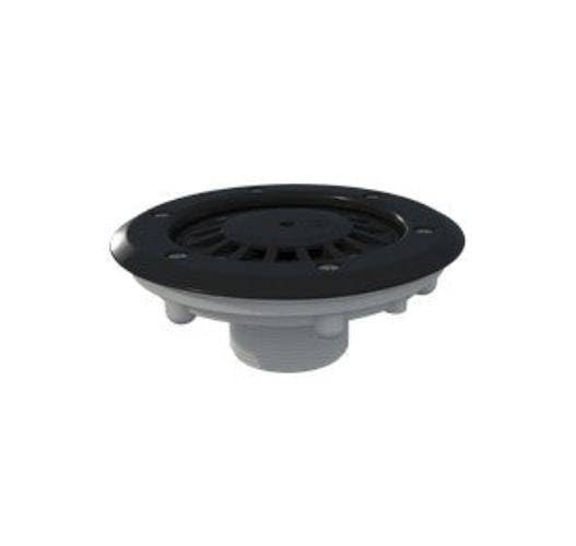 Buse de fond de piscine préfabriquée Fluidra en ABS haute résistance couleur gris anthracite