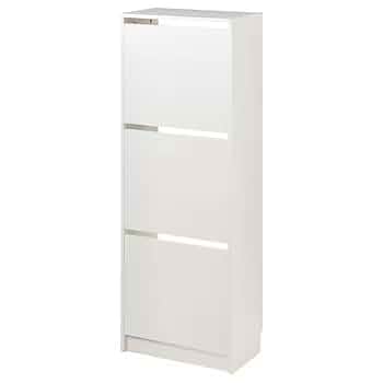 Amazon｜IKEA/イケア BISSA/ビッサ：シューズボックス3段