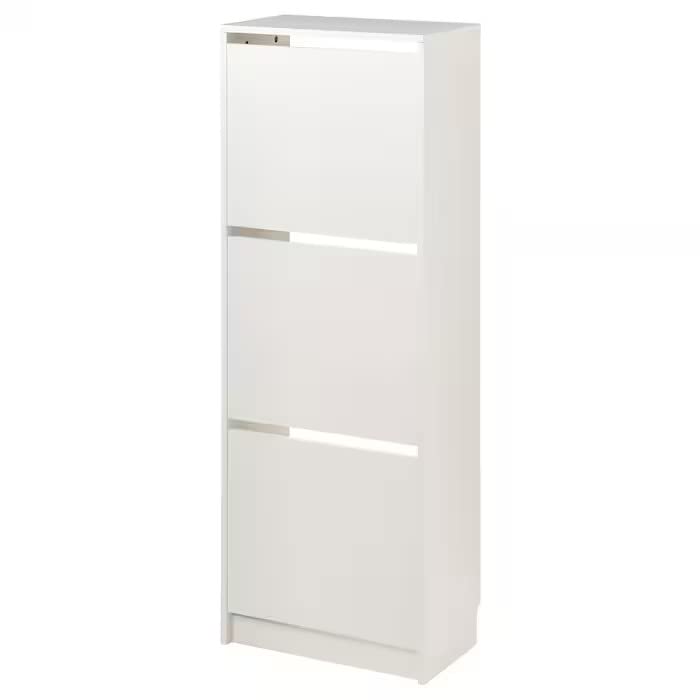 Amazon｜IKEA/イケア BISSA/ビッサ：シューズボックス3段