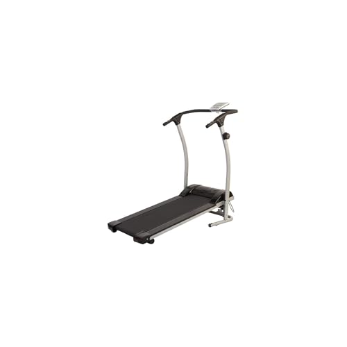 O'Fitness, tappetino da corsa magnetico pieghevole per casa, appartamento, contatore schermo 5 in 1