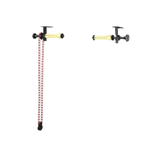 TENBEST Photography Backdrop Roller Support System 1 Roller with Plastic Chain Wall/Celing/Light Stand Backdrop Mount Background Support