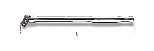Poignée articulée 3/8" 910M/35 clé de force pour douille mâle