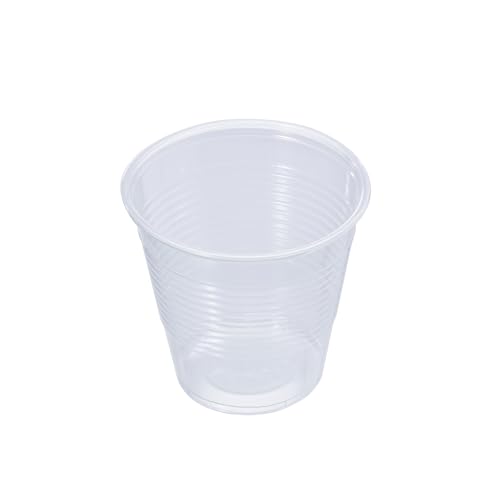 500 Count 5 oz Crystal Clear Disposable Plastic Cups Bulk PP Cups for Parties, Water, Wine, Cold Drinking by Jaluxing - Image 2