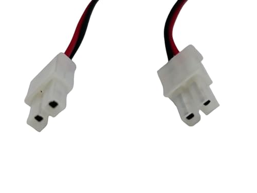 KP Speaker Cable for Sony Home Theatre System, 4.2mm Connector, Red and Black Wire, 2 Pack