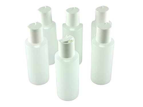 Skyway 2oz Travel Containers For Toiletries - TSA Approved Bottles Leak Proof For Shampoo Conditioner Body Wash Lotion - Set of 6 - BPA Free