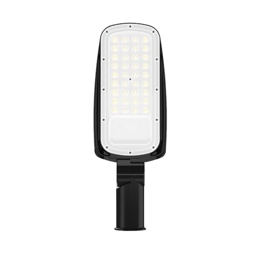 ENOVALITE LED-Straßenleuchte, Wegeleuchte, Außenleuchte, Laterne, 150 W, 21000 lm, 5000 K (neutralweiß), IP65, (Ø48-60 mm)