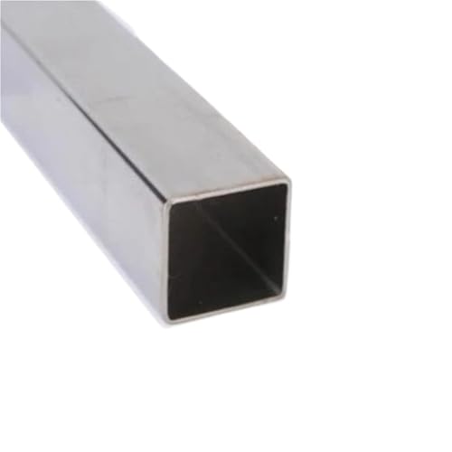 tubo cuadrado Tubo de acero inoxidable 304 sin costura, 10 a 50 cm, cuadrado o rectangular, for construcción(50CM*8MM*8MM*1MM)