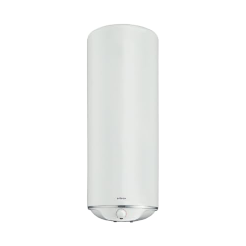 Edesa TRE SLIM Termo Eléctrico – Diseño Slim 38 cm, Multiposición (Vertical/Horizontal), Resistencia Cerámica Antical, Termostato Exterior, Alta Durabilidad y Ahorro Energético 50L