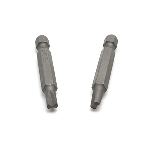 Temo 25 Pc 3/16 Inch Clutch 2 Inch Long Screwdriver Insert Bits #TOP2