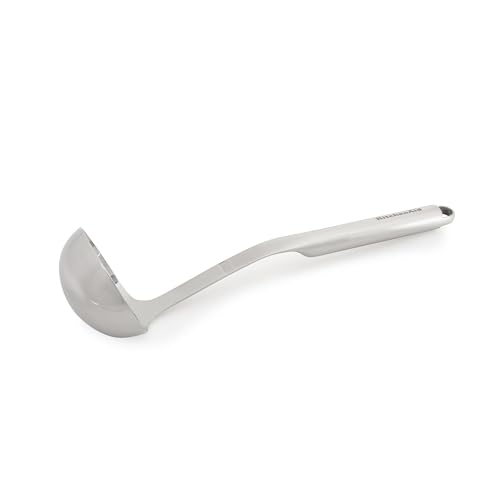 KitchenAid - KitchenAid - Premium Ladle, Heat Resistant, Stainless Steel, Perfect for Serving Soups, Sauces and Stews
