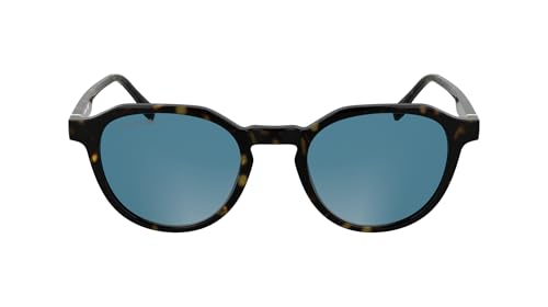 Lacoste Men's Sunglasses L6052S - Havana with Solid Petrol Lens