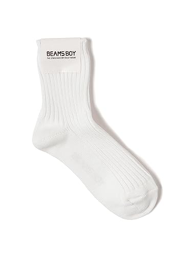 (�r�[���X�{�[�C) BEAMS BOY / 1/2�\���b�h ���u�\�b�N�X 13430077629 13430077629 1 WHITE ONE SIZE