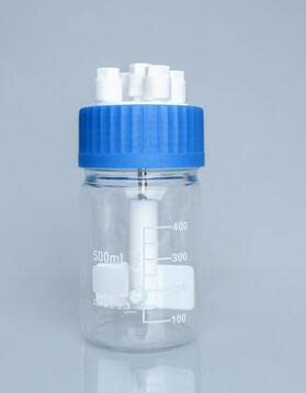 Generic GL80 Magnetic Stirring Flask Suspension Cell Flask Adherent Cell Culture Jacketed Cell Growth Flask Bing Flask - (Color: 1000ml)