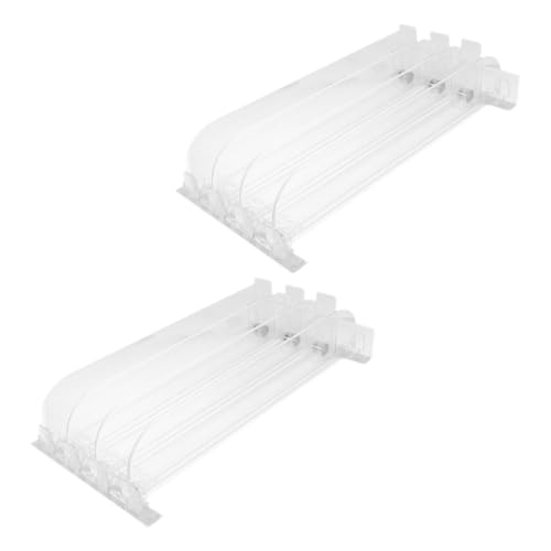 STOBAZA Estrattore di Bevande per Scaffali Organizzatore Scorrevole per Bottiglie Spingitore di Rifornimento per Scaffali di Negozi per Bevande da Supermercato Macchina Spingitrice