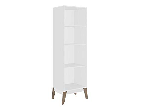 Livreiro Nichos Alto 0811 Genial Flex - Branco Brilho