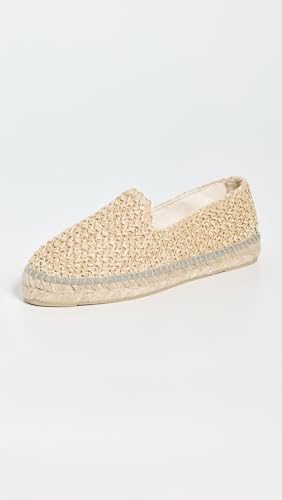 manebi Women's Flat Raffia Espadrilles2