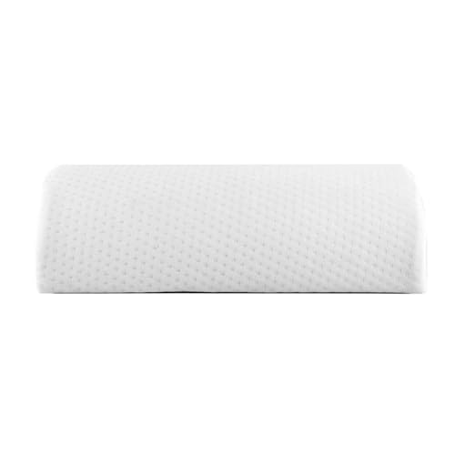PUYUNA Almohada de látex, Almohada de látex Natural semicircular, Soporte for Columna Cervical y Cuello, Almohada cilíndrica for Proteger la Cintura Lumbar y reforzar el sueño