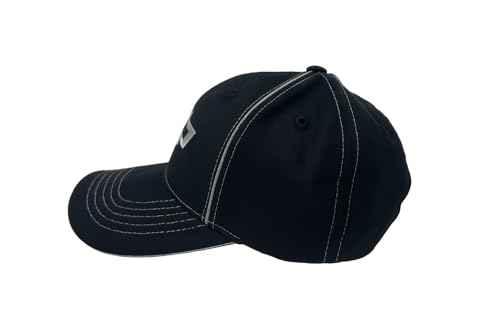 Gorra Chevrolet con logo Bowtie en negro ajustable miniatura 3