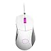 Cooler Master MM730 RGB-LED ultraleichte 48g Wired Gaming Maus – Kabelgebundene Maus mit optischen PixArt PMW3389-Sensor (16K DPI), 70 Millionen Klicks, MasterPlus+ (32K DPI, nur PC) - Mattweiß