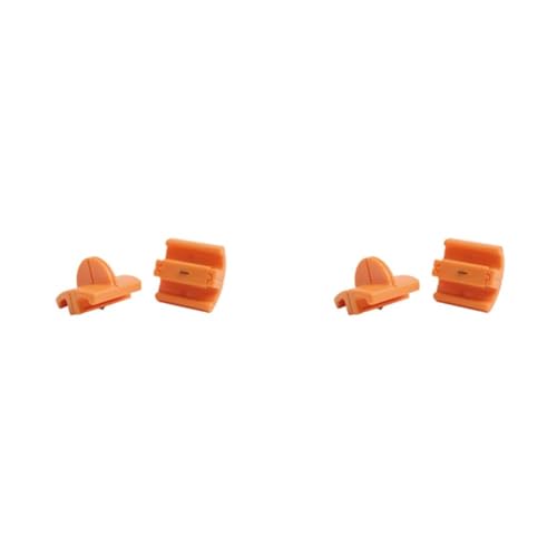 Fiskars Lames TripleTrack titanium originales pour massicots, 2 unités, Coupe droite, High Profile Titanium, Orange, 1004677 (Lot de 2)