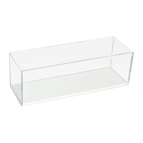 Vitrine en acrylique de haute qualité de 30 cm au design transparent épuré