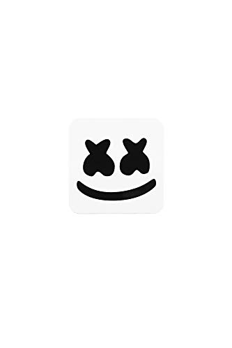 Marshmello - ACCESSORIES Helmet Sticker - White
