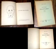 Max Jacob. Lettres imaginaires : . Présentation de Jean Cocteau... Illustrations de l'auteur