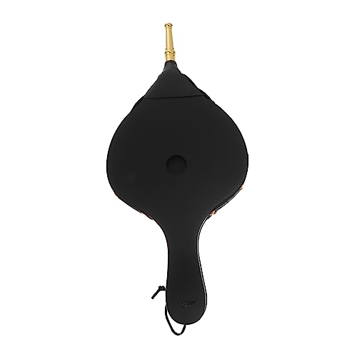 ABOOFAN Soplador De Aire Manual Para Chimenea De Madera Tubo Dorado, Fuelle Portátil Resistente Al Calor, Uso Doméstico Para Barbacoa y Hogar, 1 Unidad