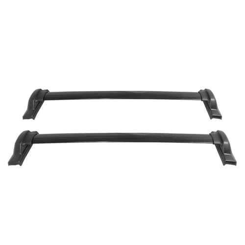 Cross Bar Compatible with 2007-2011 Honda CRV CR-V, Factory Style Black Aluminum by IKON MOTORSPORTS