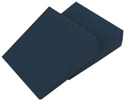 MRI Positioners Set of 2 - Wedge 10" x 10" x 3" Nylon Covered Foam