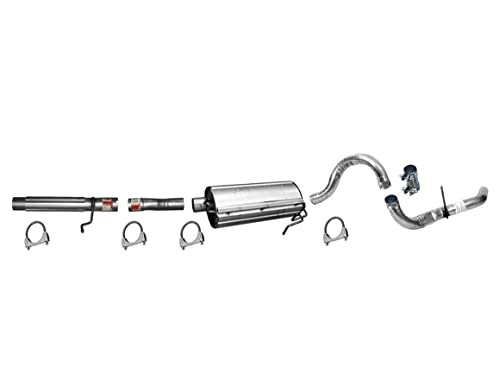 Replacement Parts for Ford 1999 to 2003 F250 Super Duty Muffler Exhaust System 158" Wheel Base