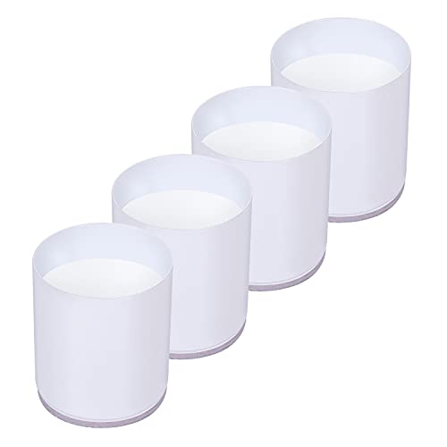 RCHYFFED Elevadores de Muebles 2,4 '' Alto de Acero, Elevador de Cama, Protege Suelos Pies de Mesa y Silla, Altura de Elevación de 5 cm para Sofá y Armarios, Patas de Somier con Autoadhesivo