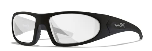 Image of Wiley X Romer 3 Sunglasses - Matte Black /Smoke Grey /Clear /Light Rust, Medium /Large
