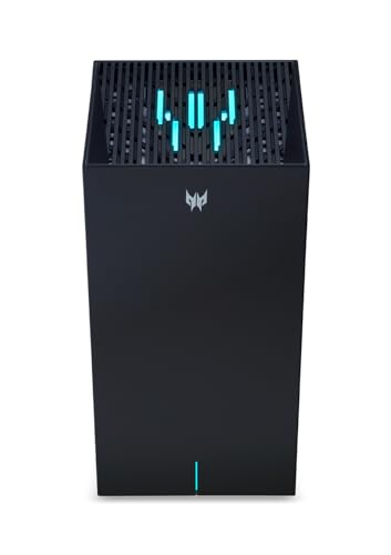 Routeur Gaming 5G Acer Connect X7 WiFi 7, Jusqu'à 3.5Gbps, Faible Latence 1ms, Compatible Intel® Killer™ Prioritization Engine, NanoSim