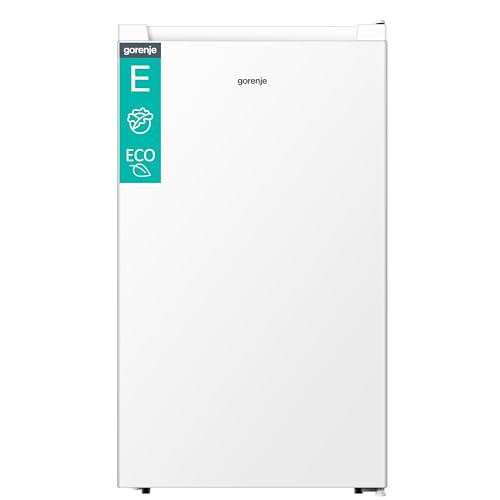 Gorenje R39EPW4 Tischkühlschrank/Freistehend/EEK E / 40dB / 92 Liter/Gemüsefach/LED Beleuchtung/Türanschlag wechselbar/HxBxT: 84,2 x 47,5 x 44,8 cm/Weiß
