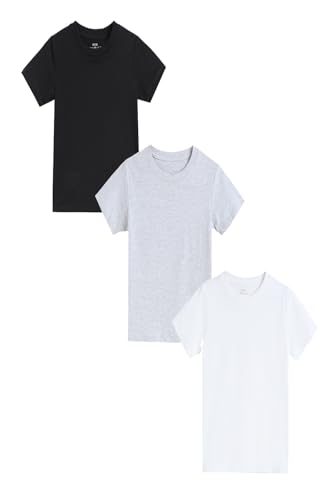 Lampu Boys Shirts Short Sleeve Shirts for Boys Cotton T-Shirts Kids Toddler Tshirts Tees Clothes Summer Tops 2-14 Years Old2