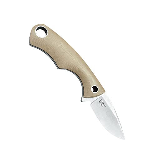 TONIFE-Neck-Knife-Mini-Outdoor-Survival-Fixed-Blade-Knife-EDC-Knife-High-Hardness-Sharp-Blade-17-Portable-Neck-Knife-with-Kydex-Sheath-and-Ball-Chain-warm-sand