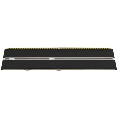 Wheelchair Ramp 10FT Handicap Ramp Threshold Wheelchair Ramps for Wheelchair for Home Non-Skid Folding Aluminum Wheel Chair Ramps for Home Steps 120