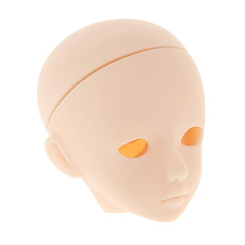 DeeRace カスタム1：6スケールガールヌードドールヘッドモデルドレスアップドールおもちゃプラスチック - 目の穴を開ける