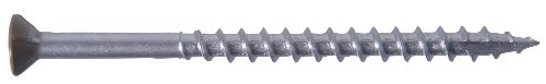 Hillman 25 Piezas Tornillos para Deck con Cabeza Pintada Marrón (#10 x 2-1/2") | Tornillos de Madera para Exterior con Cuadro de Apertura Cuadrada | Recubrimiento Cerámico Resistente al Óxido miniatura 1