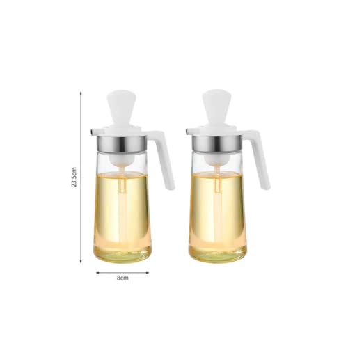 Aceitera con brocha de silicona y botella dispensadora de 550ml 3