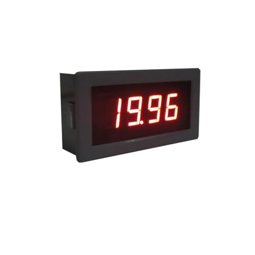 Voltmètre numérique AC 20V YB5135B avec alimentation DC 24V et affichage LED rouge - 6