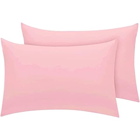 Comfy Nights Pink Polycotton Pillow Cases Cover